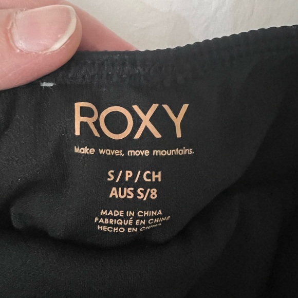 Roxy one piece ribbed swimsuit S - Picture 6 of 6